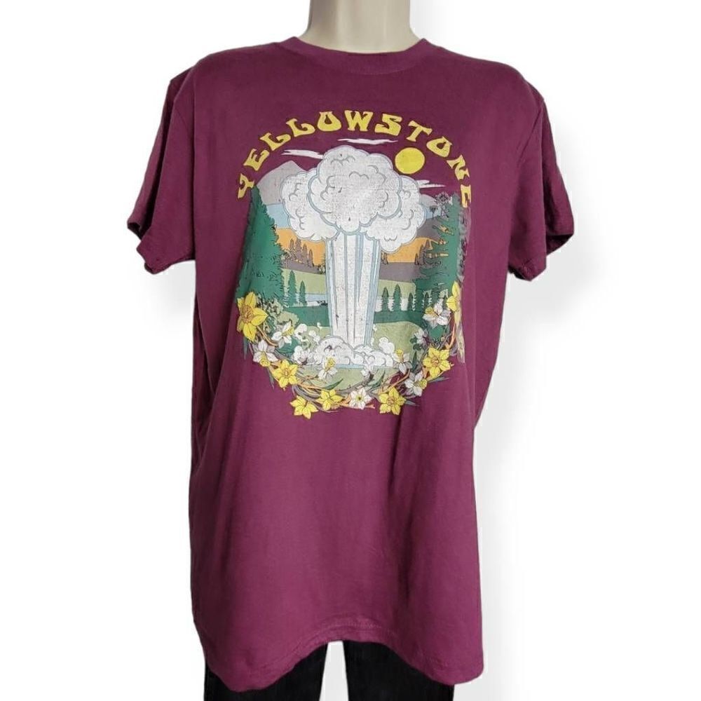 Yellow Stone Hot Spring Tee XS